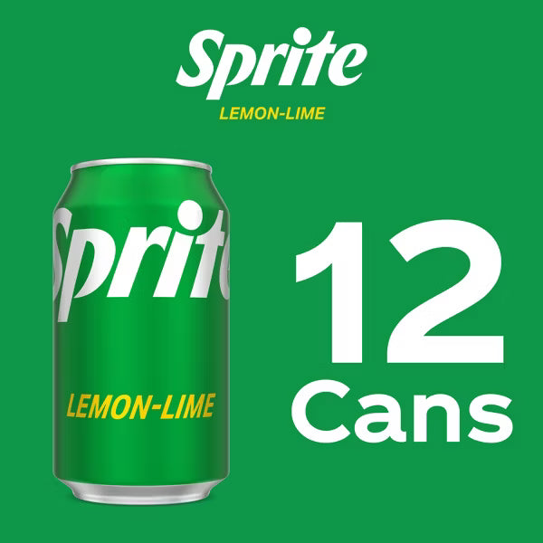 Sprite Soda - 12pk/12 fl oz Cans
