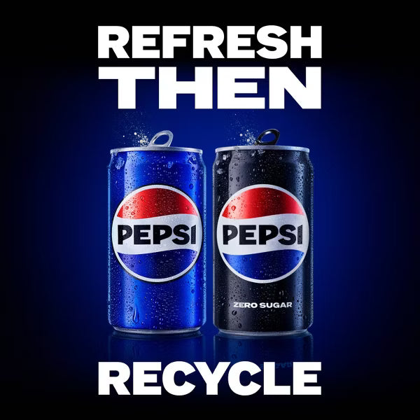 Pepsi Zero Sugar Soda - 12pk/12 fl oz Cans