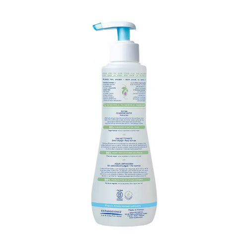 "Mustela No Rinse Cleansing Baby Micellar Water — Hypoallergenic, Paraben-Free, 10.14 fl oz