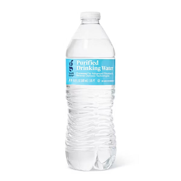 Purified Drinking Water - 24pk/16.9 fl oz Bottles - Good & Gather™