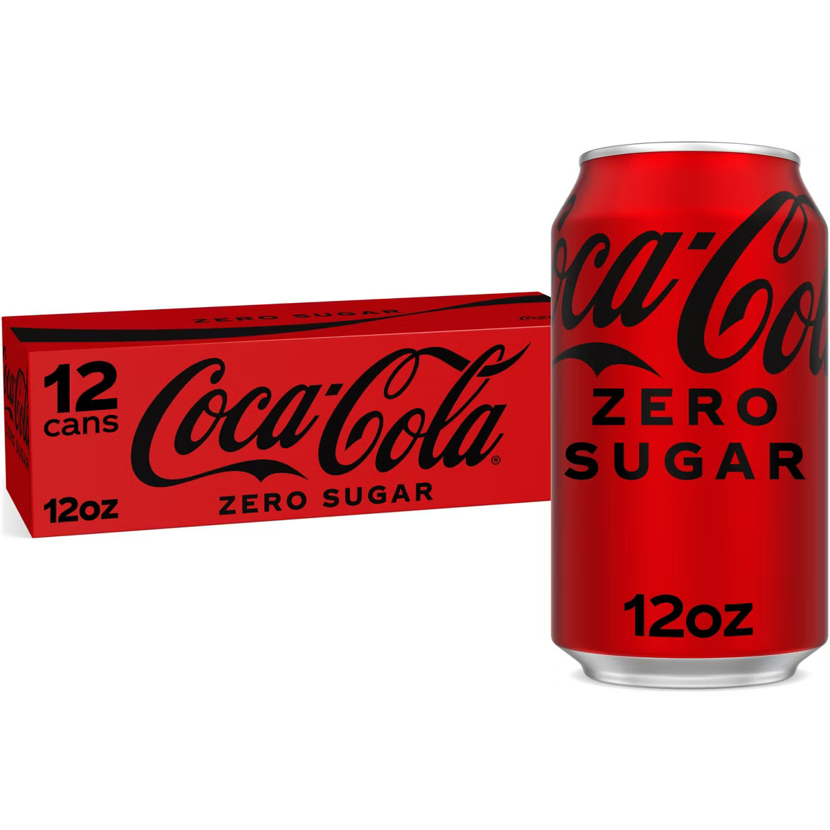 Coca-Cola Zero Sugar Soda - 12pk/12 fl oz Cans