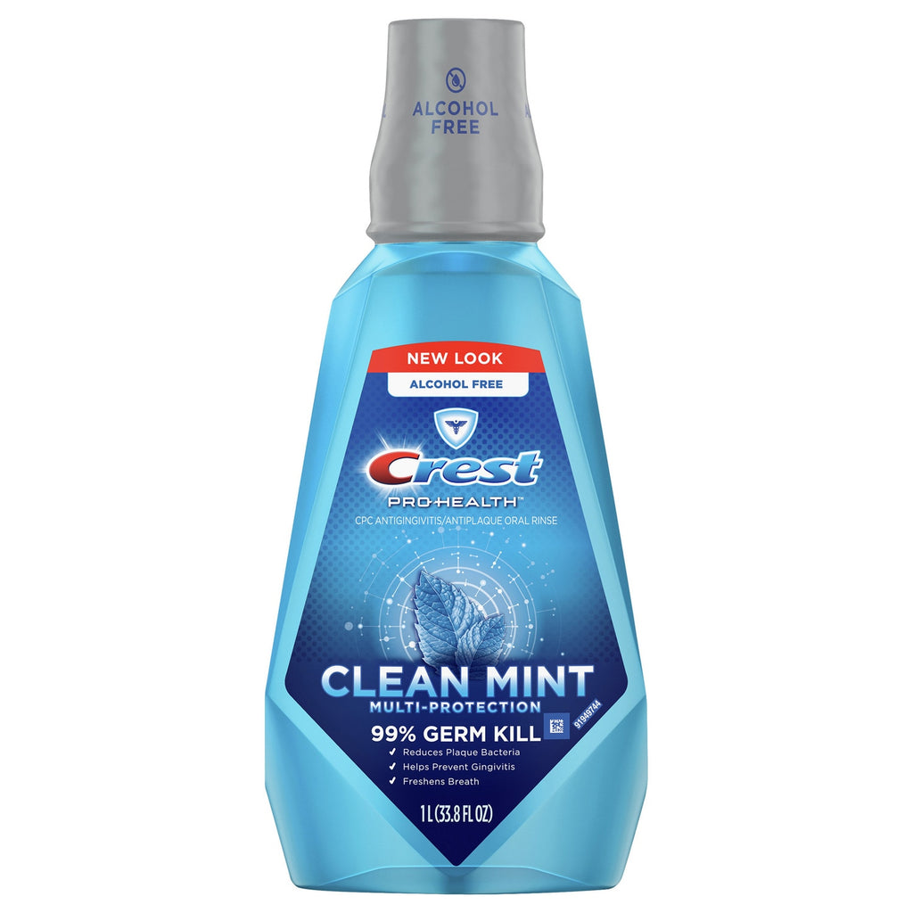 Crest Pro-Health Multi-Protection Clean Mint Oral Rinse, 33.8 oz