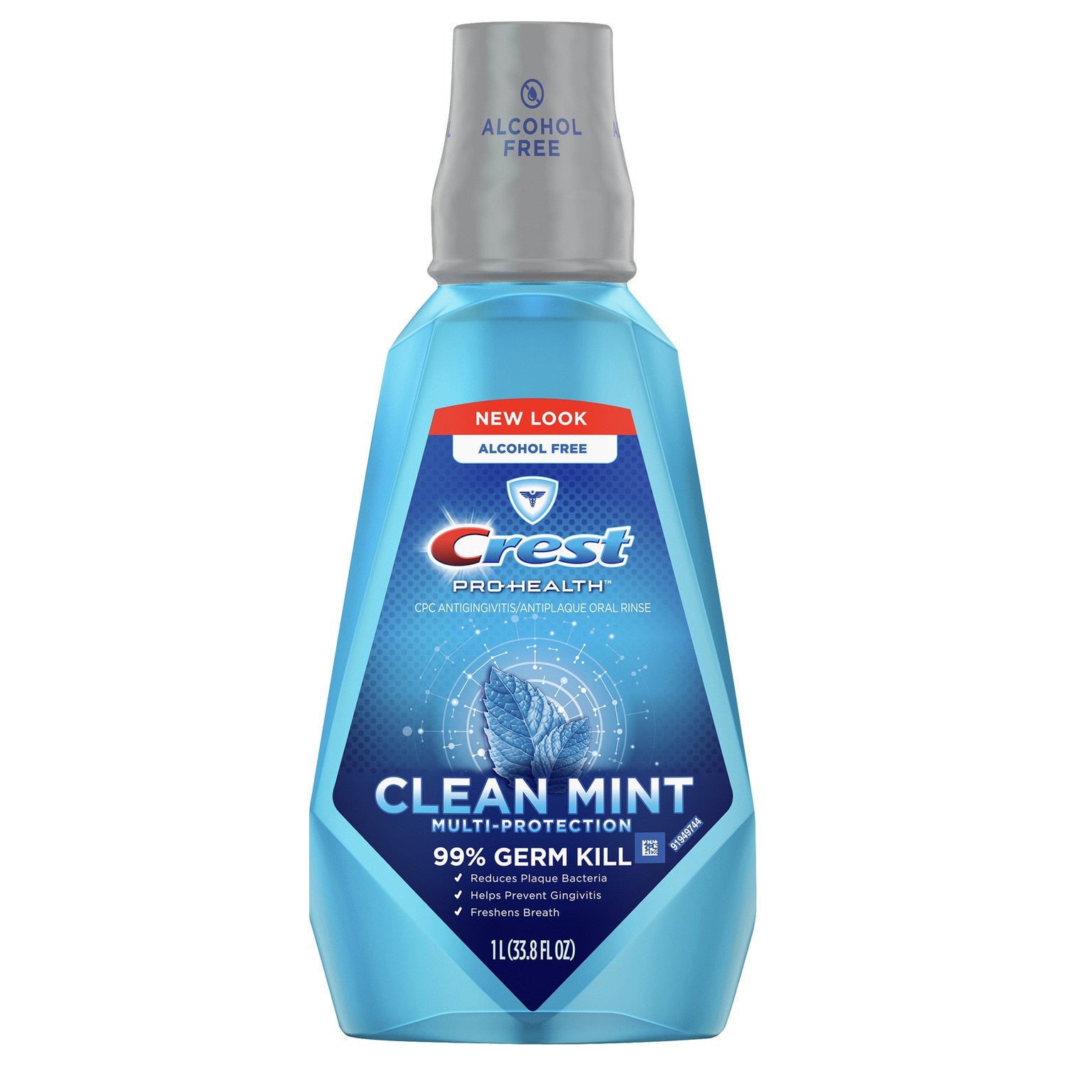 Crest Pro-Health Multi-Protection Clean Mint Oral Rinse, 33.8 oz