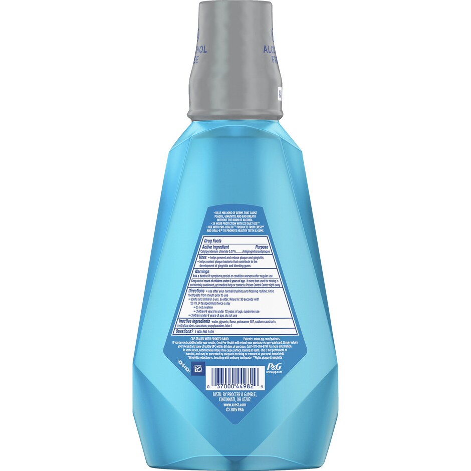 Crest Pro-Health Multi-Protection Clean Mint Oral Rinse, 33.8 oz